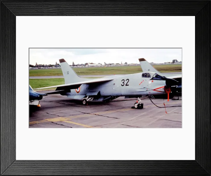 Framed Print : Chance Vought F-8E Crusader 32 Framed Print : Chance Vought F-8E Crusader 32