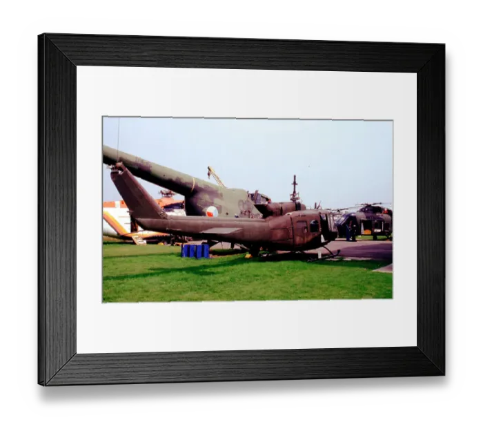 Framed Print : The Helicopter Museum storage yard Framed Print : The Helicopter Museum storage yard