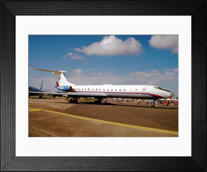 Framed Print : Tupolev Tu-134A 1407 Framed Print : Tupolev Tu-134A 1407