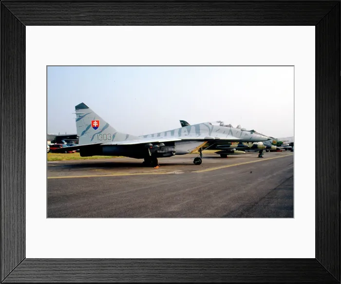 Framed Print : Mikoyan-Gurevich MiG-29UB 1303 Framed Print : Mikoyan-Gurevich MiG-29UB 1303