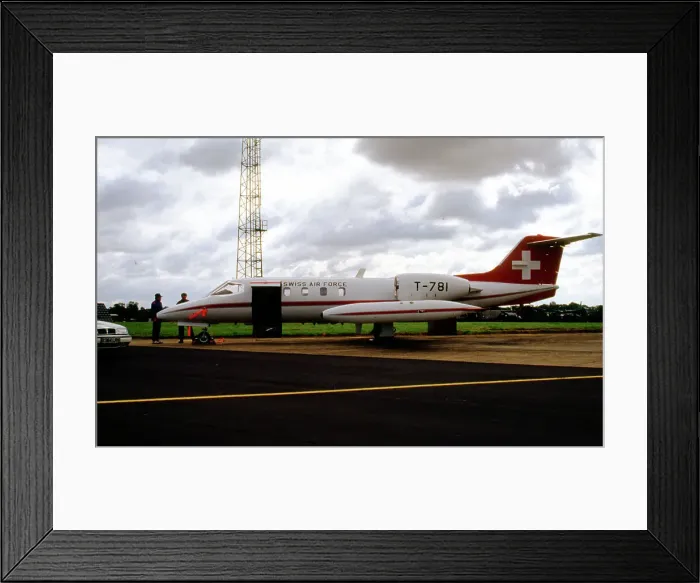 Framed Print : Learjet 35A T-781 Framed Print : Learjet 35A T-781