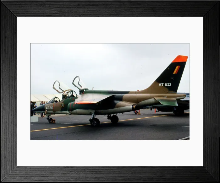 Framed Print : Dassault-Dornier Alpha Jet E AT-20 Framed Print : Dassault-Dornier Alpha Jet E AT-20
