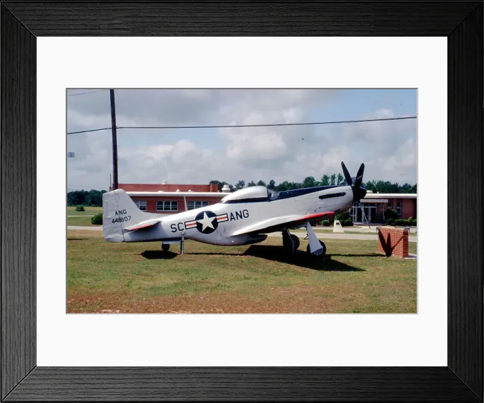 Framed Print : North American P-51K-5-NT Mustang 44-11807 Framed Print : North American P-51K-5-NT Mustang 44-11807