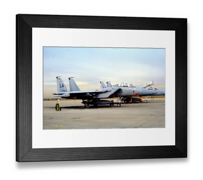 Framed Print : McDonnell Douglas F-15B Eagle 77-0154 Framed Print : McDonnell Douglas F-15B Eagle 77-0154
