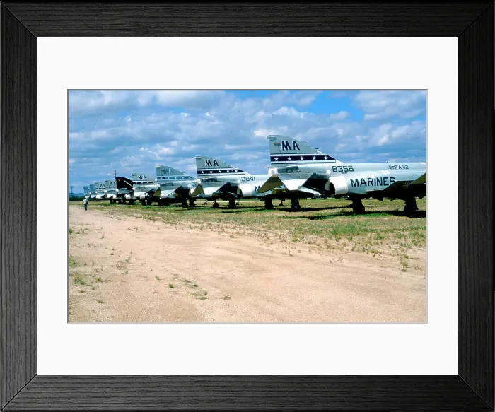 Framed Print : McDonnell F-4J-46-MC Phantom 158356 Framed Print : McDonnell F-4J-46-MC Phantom 158356