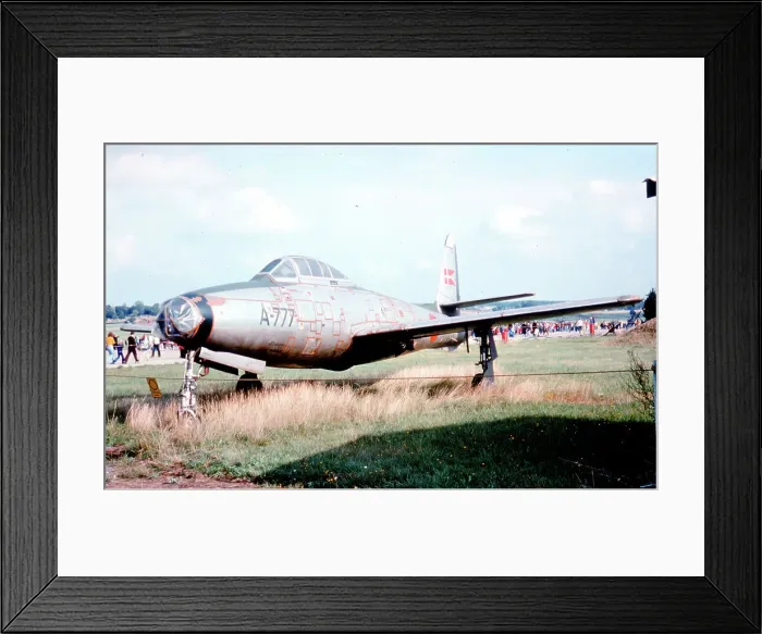 Framed Print : Republic F-84G Thunderchief A-777 Framed Print : Republic F-84G Thunderchief A-777