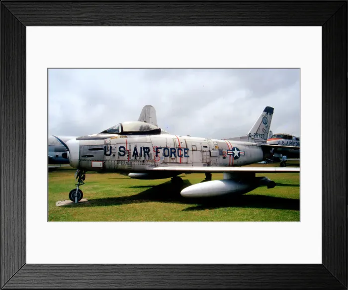 Framed Print : North American F-86H Sabre 52-5737 Framed Print : North American F-86H Sabre 52-5737