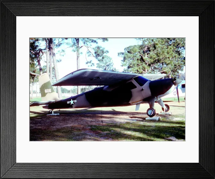 Framed Print : Helio U-10A Super Courier 62-3606
