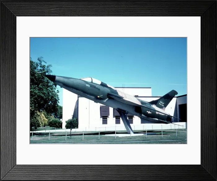 Framed Print : Republic JF-105B-1-RE Thunderchief 54-105 Framed Print : Republic JF-105B-1-RE Thunderchief 54-105