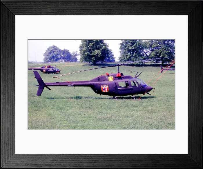 Framed Print : Bell OH-58A Kiowa 71-20580 Framed Print : Bell OH-58A Kiowa 71-20580