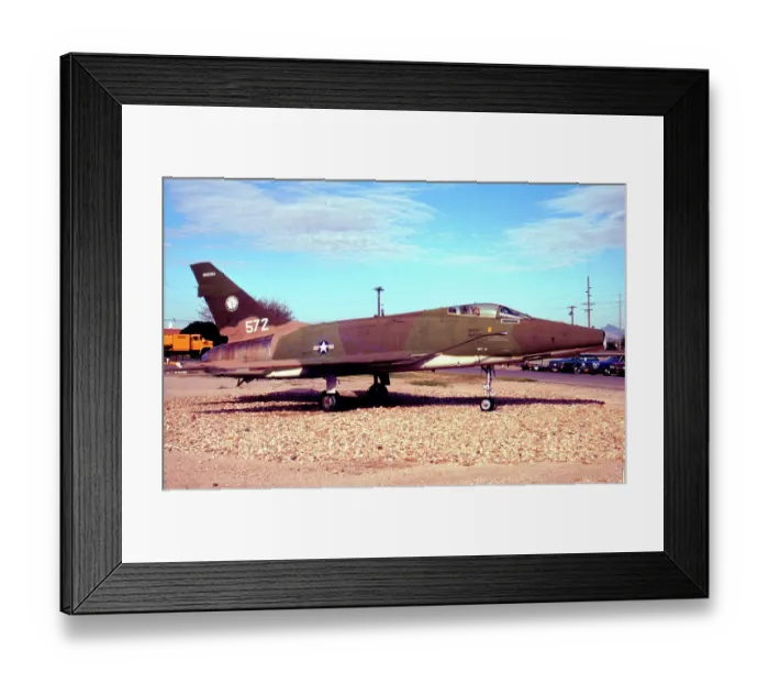 Framed Print : North American F-100D Super Sabre 56-3055 Framed Print : North American F-100D Super Sabre 56-3055