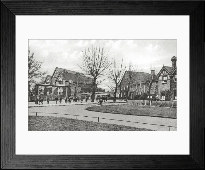 Framed Print : Playground at Barnardo's Girls Home, Barkingside Framed Print : Playground at Barnardo's Girls Home, Barkingside
