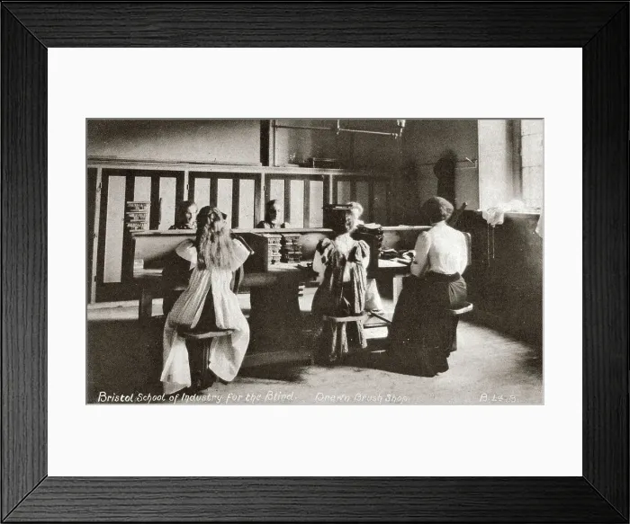 Framed Print : Bristol School of Industry for the Blind Framed Print : Bristol School of Industry for the Blind