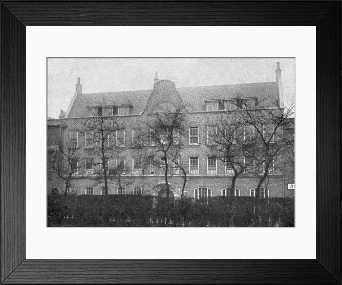 Framed Print : Birmingham, Girls Hostel, Shaftesbury House, St Mary's Row Framed Print : Birmingham, Girls Hostel, Shaftesbury House, St Mary's Row