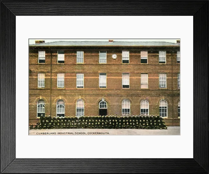 Framed Print : Cumberland Industrial School Cockermouth Cumbria Framed Print : Cumberland Industrial School Cockermouth Cumbria