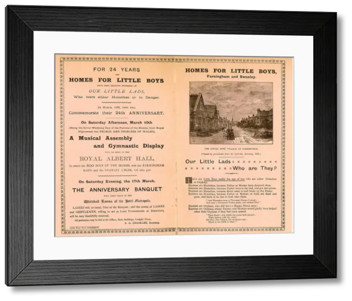 Framed Print : Home for Little Boys, Farningham, Kent Framed Print : Home for Little Boys, Farningham, Kent
