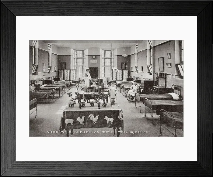 Framed Print : St Nicholas Homes, Pyrford Framed Print : St Nicholas Homes, Pyrford
