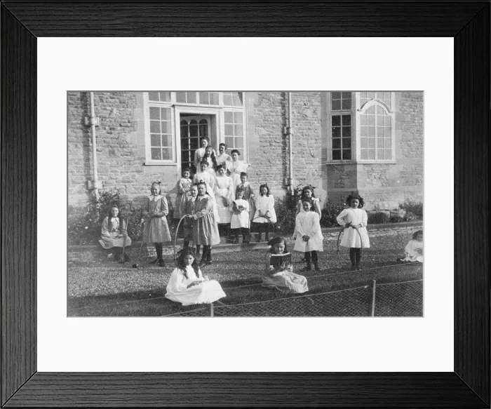 Framed Print : St Monica's Waifs And Strays Home Ashbourne Circa