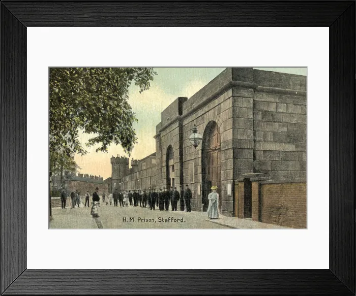 Framed Print : H. M. Prison, Stafford Framed Print : H. M. Prison, Stafford