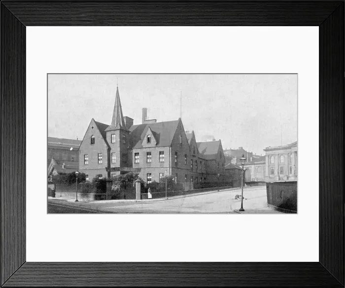 Framed Print : Salvation Army Women's Hostel Dundee Circa 1912 Framed Print : Salvation Army Women's Hostel Dundee Circa 1912