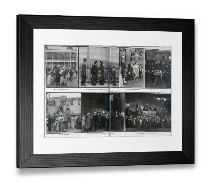 Framed Print : Noel Coward's Cavalcade was a thirty-year retrospect of England in peace and war. It ran at the Theatre Royal, Drury Lane between October 1931 and September 1932 and had a cast and crew of over 400 individuals. Date: circa 1931 Framed Print : Noel Coward's Cavalcade was a thirty-year retrospect of England in peace and war. It ran at the Theatre Royal, Drury Lane between October 1931 and September 1932 and had a cast and crew of over 400 individuals. Date: circa 1931