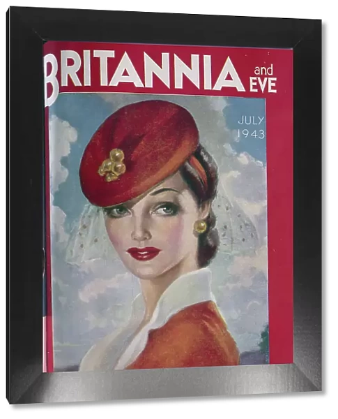 The front cover of Britannia and Eve from July 1943. Date: 1943