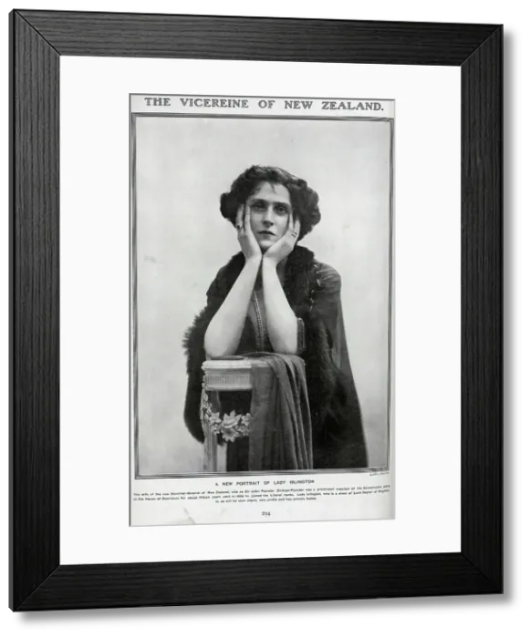 Framed Print : Portrait of Lady Islington Framed Print : Portrait of Lady Islington