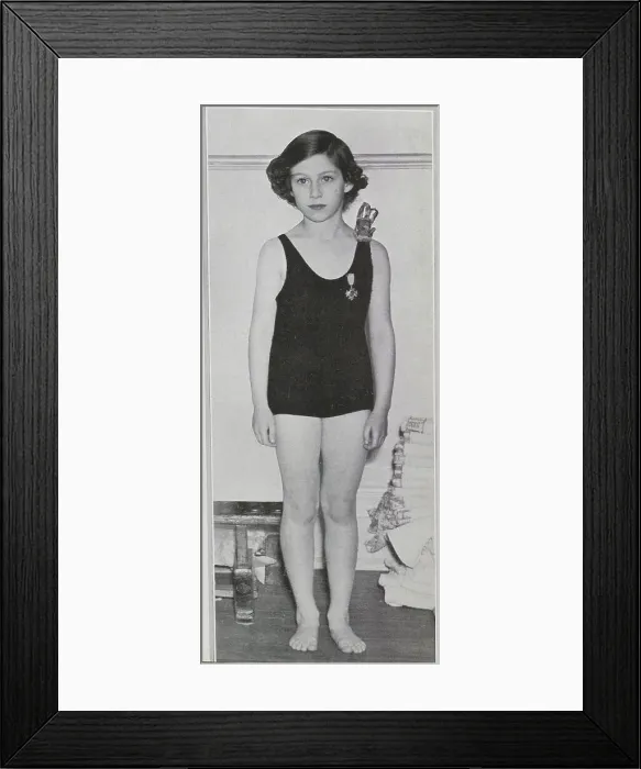 Framed Print : Princess Margaret wins at swimming Framed Print : Princess Margaret wins at swimming
