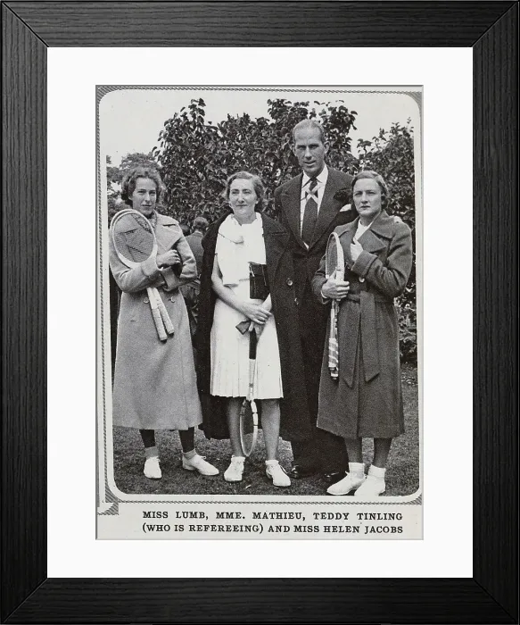 Framed Print : Margot Lumb and Simonne Mathieu Framed Print : Margot Lumb and Simonne Mathieu