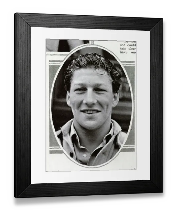 Framed Print : Eric Boon, boxer Framed Print : Eric Boon, boxer