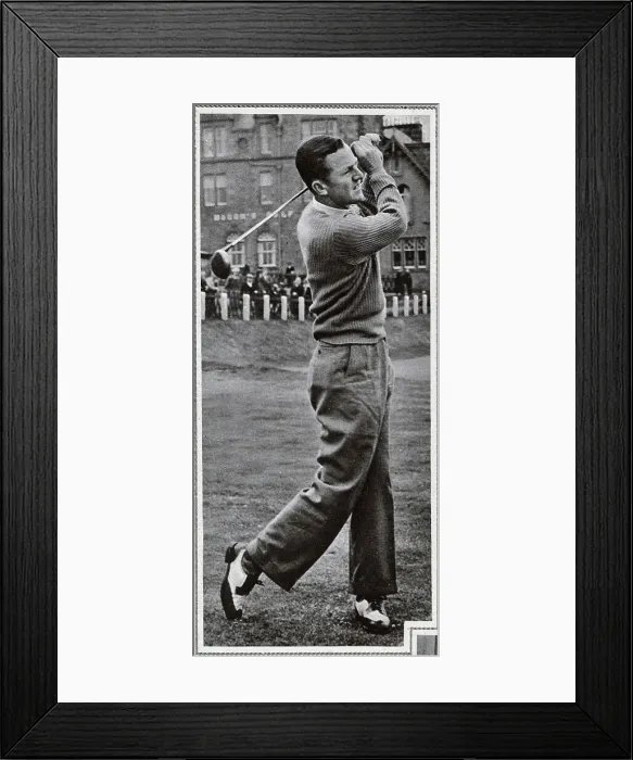 Framed Print : Golfer Bobby Locke Framed Print : Golfer Bobby Locke
