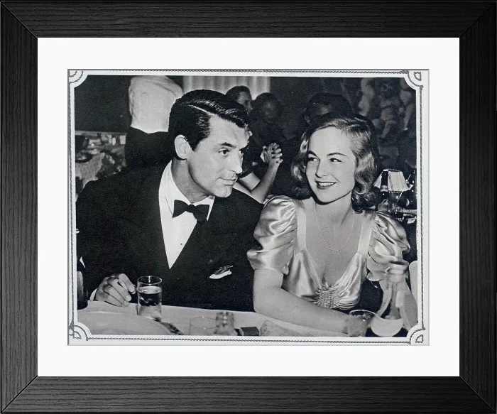 Framed Print : Cary Grant and Lucile Fairbanks Framed Print : Cary Grant and Lucile Fairbanks