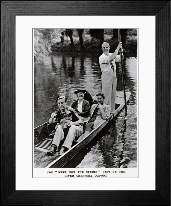 Framed Print : The cast of Weep For Spring Framed Print : The cast of Weep For Spring