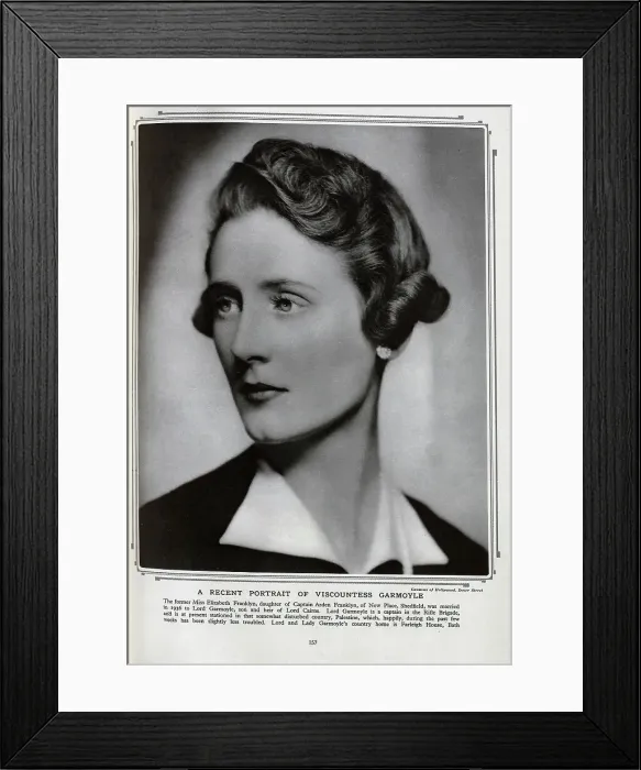Framed Print : Viscountess Garmoyle Framed Print : Viscountess Garmoyle