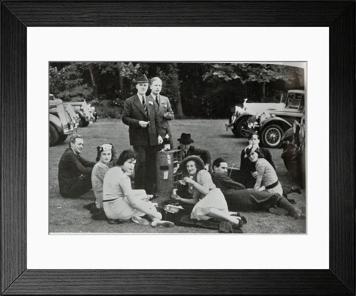 Framed Print : Goodwood Picnic Framed Print : Goodwood Picnic