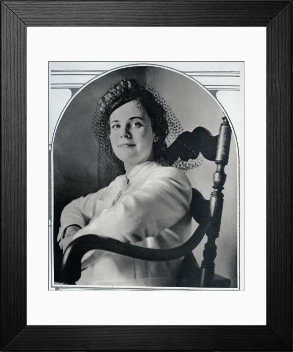 Framed Print : Queen Geraldine of Albania Framed Print : Queen Geraldine of Albania