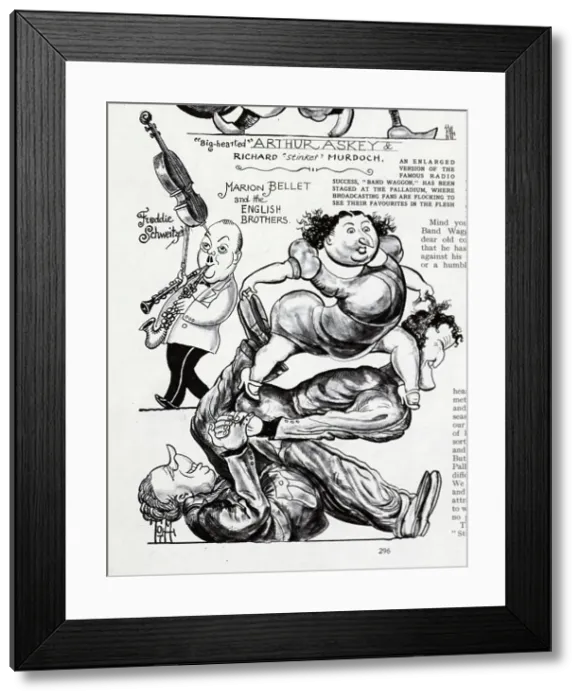 Framed Print : Freddie Schweitzer and Marion Bellet Framed Print : Freddie Schweitzer and Marion Bellet