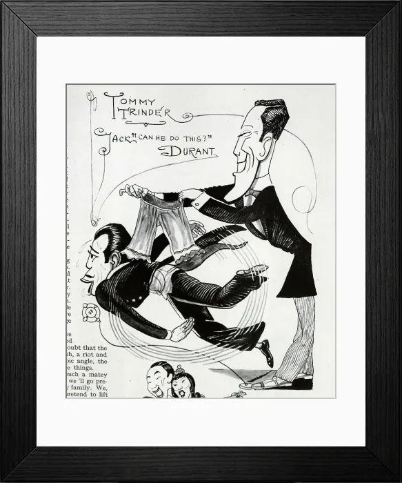 Framed Print : Tommy Trinder