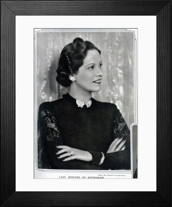 Framed Print : Lady Howard of Effingham Framed Print : Lady Howard of Effingham