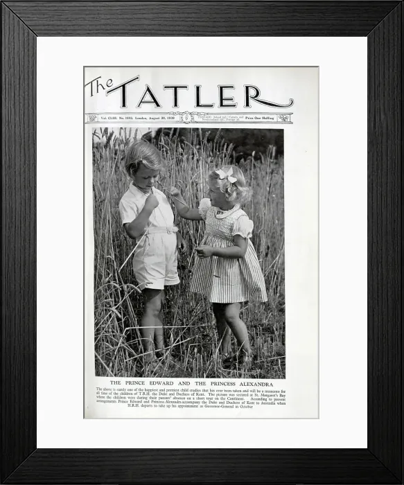 Framed Print : Children of the Duke of Kent Framed Print : Children of the Duke of Kent