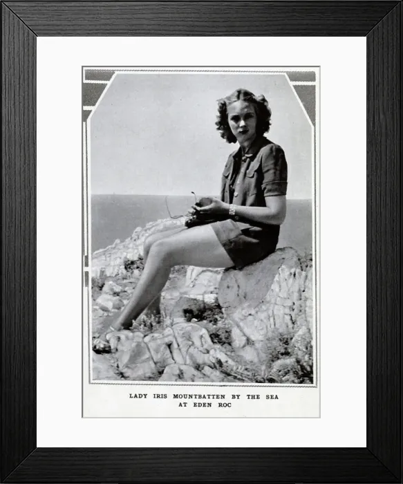 Framed Print : Lady Iris Mountbatten Framed Print : Lady Iris Mountbatten