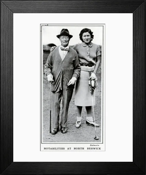 Framed Print : Norman Hartnell and Lady Willingdon Framed Print : Norman Hartnell and Lady Willingdon