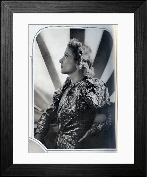 Framed Print : Jany Holt at the Marigny Theatre Framed Print : Jany Holt at the Marigny Theatre