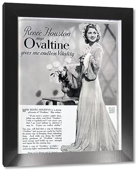 Renee Houston advertising Ovaltine