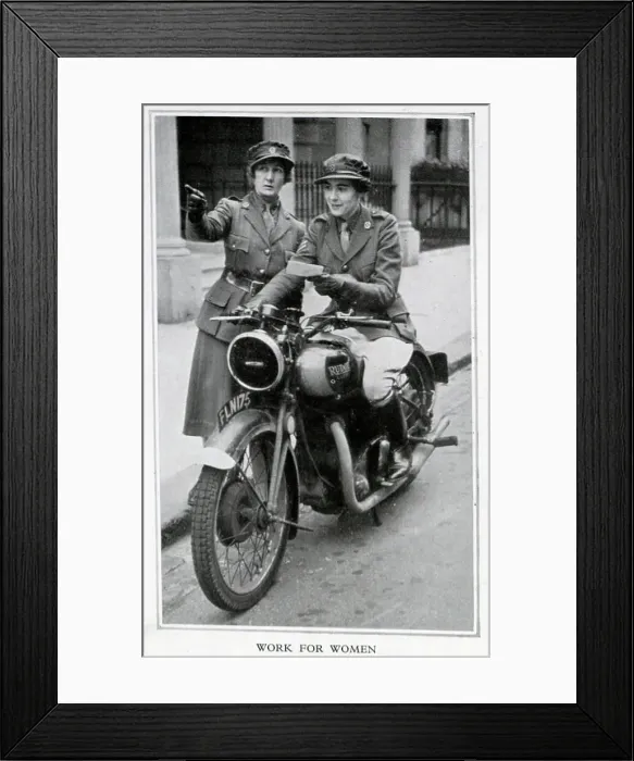 Framed Print : War work for women Framed Print : War work for women