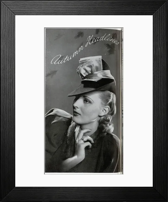 Framed Print : Hats for autumn Framed Print : Hats for autumn