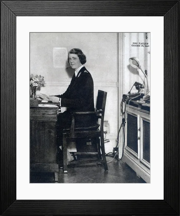 Framed Print : Lady Olein Wyndham-Quin Framed Print : Lady Olein Wyndham-Quin