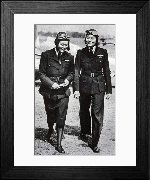Framed Print : Women ATA pilots Framed Print : Women ATA pilots
