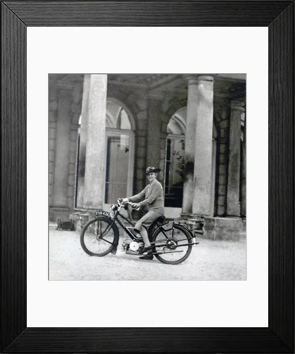 Framed Print : Lady Astor, motorcyclist Framed Print : Lady Astor, motorcyclist