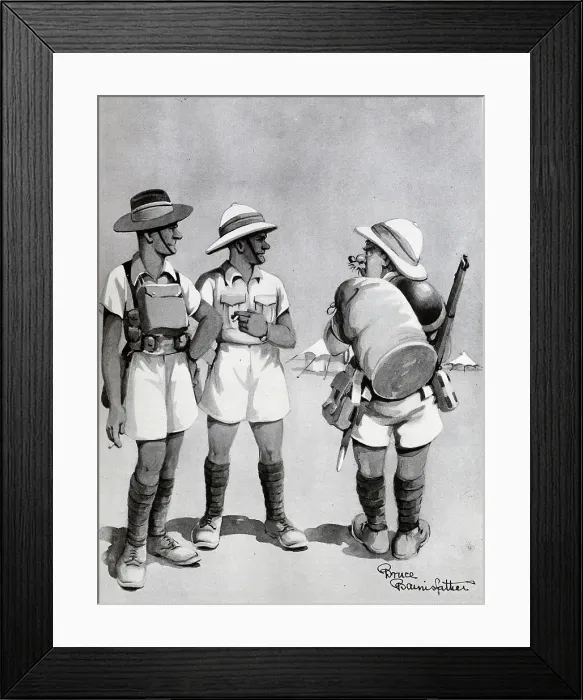 Framed Print : Old Bill Goes East Framed Print : Old Bill Goes East